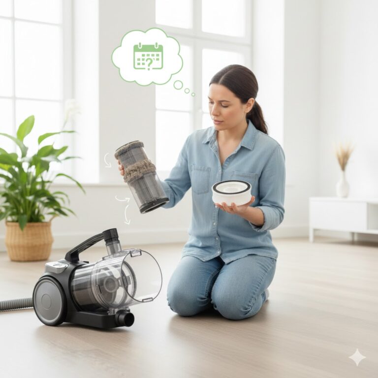 Wanneer moet je het filter van een stofzuiger vervangen?