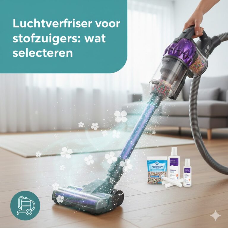 Luchtverfrisser voor stofzuigers