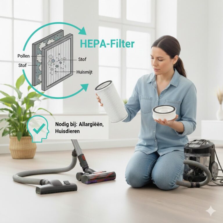 Hoe vaak filter stofzuiger vervangen?