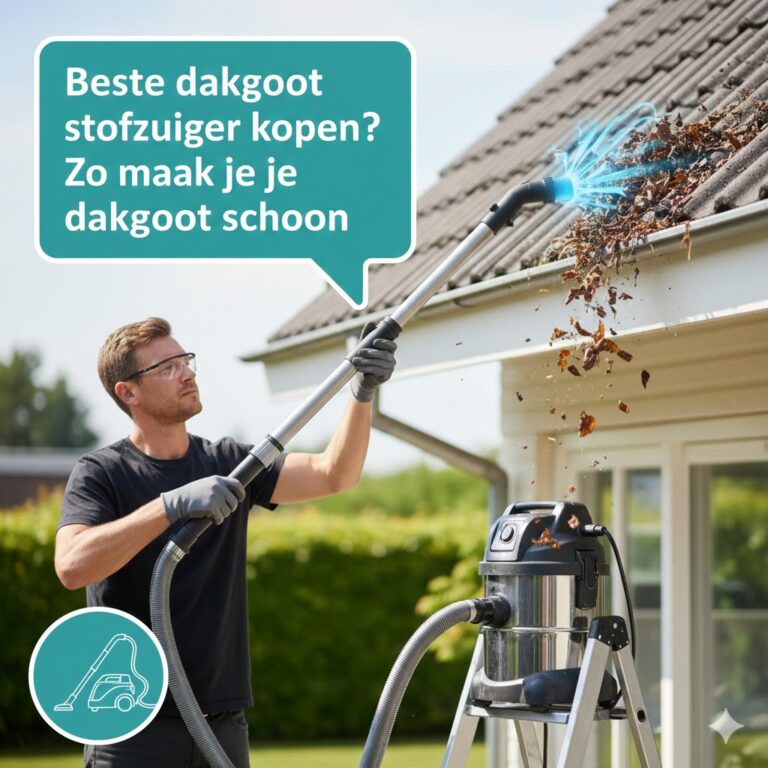 Beste dakgoot stofzuiger kopen? Zo maak je je dakgoot schoon