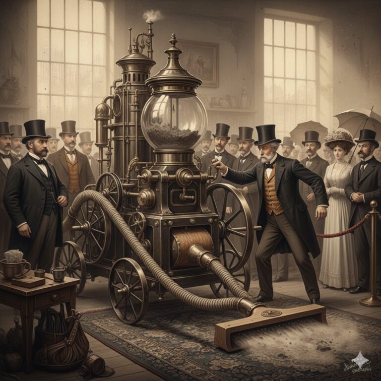 De eerste stofzuiger: hoe begon het allemaal?