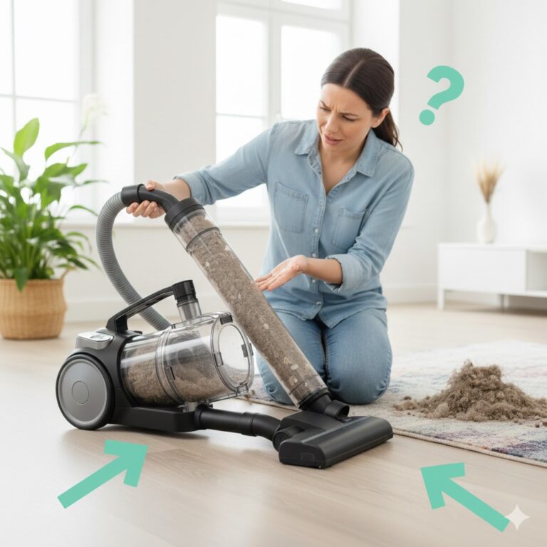 Hoe maak je een stofzuigerslang schoon?