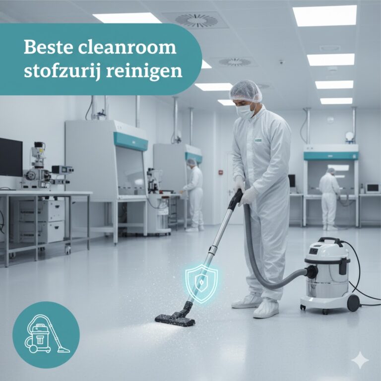 Beste cleanroom stofzuiger: stofvrij reinigen