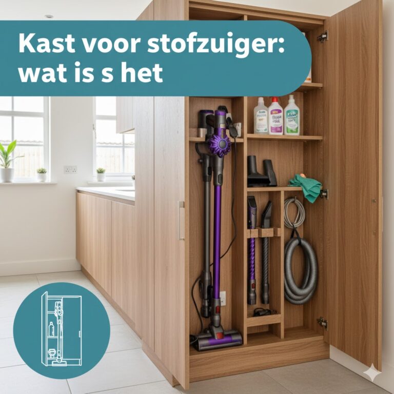 Kast voor stofzuiger: wat is het?